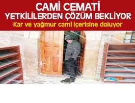 Cami Cemati Yetkililerden Çözüm Bekliyor