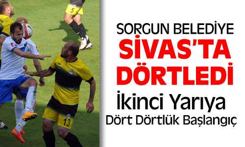 Sorgun Belediyespor Lider Zara’ya Acımadı