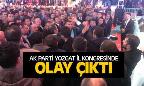 Ak Parti Kongresinde Gergin Anlar