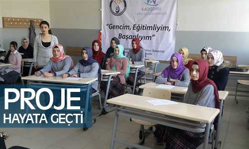 Gencim, Eğitimliyim, Başarılıyım Projesi Hayata Geçti