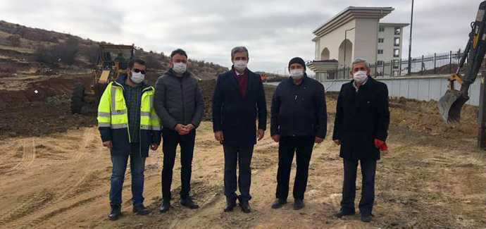 Yozgat Adalet Merkezi yol yapımı tüm hızıyla sürüyor
