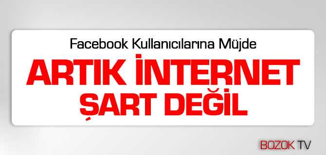Facebook Artık İnternetsiz Kullanılabilecek