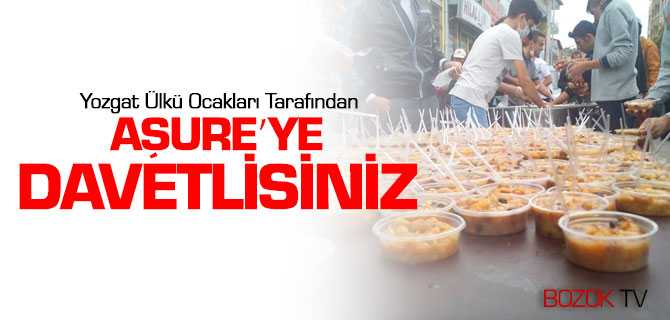 Ülkü Ocakları Aşure Dağıtacak