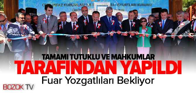 Ceza İnfaz Kurumları ile Tutukevleri İşyurtları Kurumu Tarafından El Sanat Sergisi Açıldı