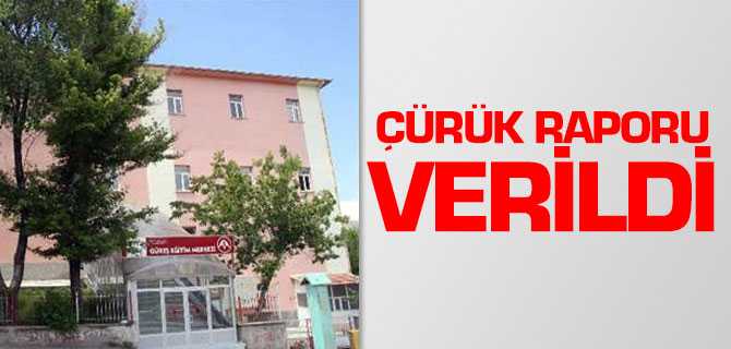 Çürük Raporu Verilen Güreş Eğitim Merkezi Yıkılarak Yerine Yenisi Yapılacak