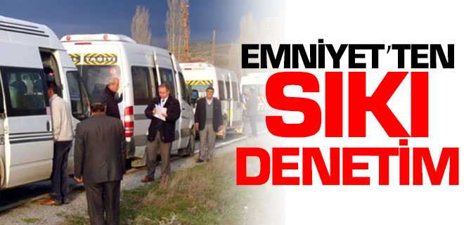 Emniyet'ten Okul Servislerine Denetim