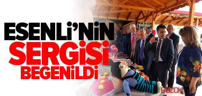 Esenli Bilal Şahin Huzurevinden Huzur Dolu Sergi