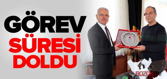 Prof. Dr.Şahingöz'ün Görev Süresi Doldu