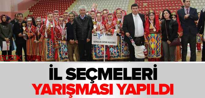 Halk Oyunları İl Seçmeleri Yarışması Yapıldı