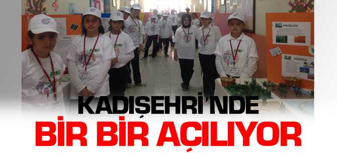 Kadışehri'nde Bir Bir Açılıyor