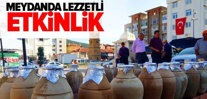 Meydanda Lezzetli Etkinlik
