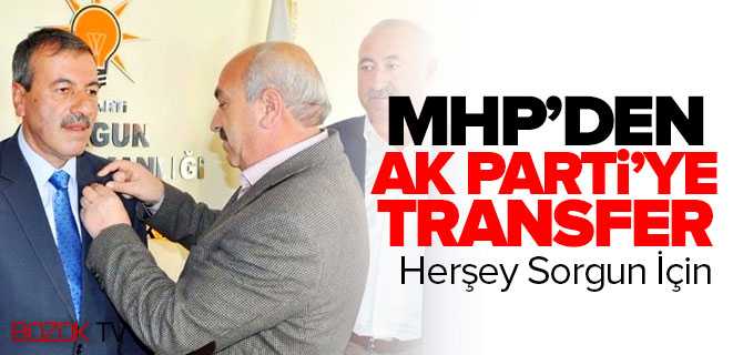 MHP'li Tuzlacık AK Parti'ye Geçti