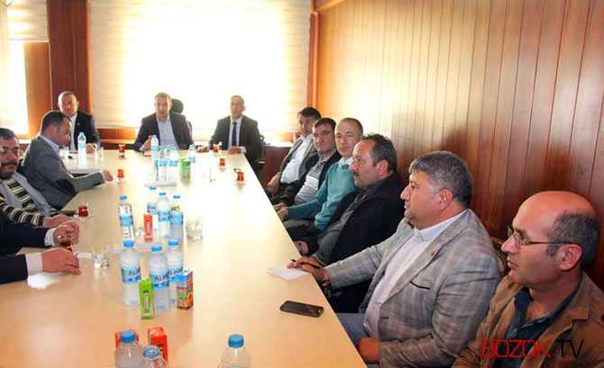 Başkan Açıkel Muhtarlarla Bir Araya Geldi