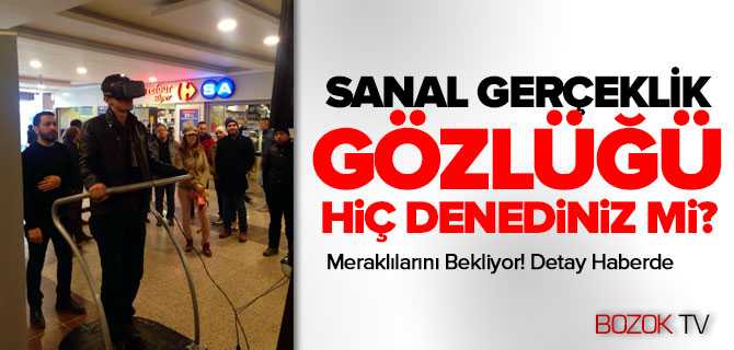 Sanal Gerçeklik Gözlüğü Meraklılarını Bekliyor