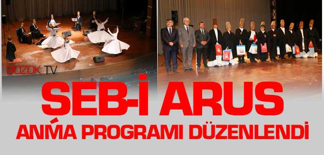 Bozok Üniversitesi'nde Şeb-i Arus Programı Düzenlendi