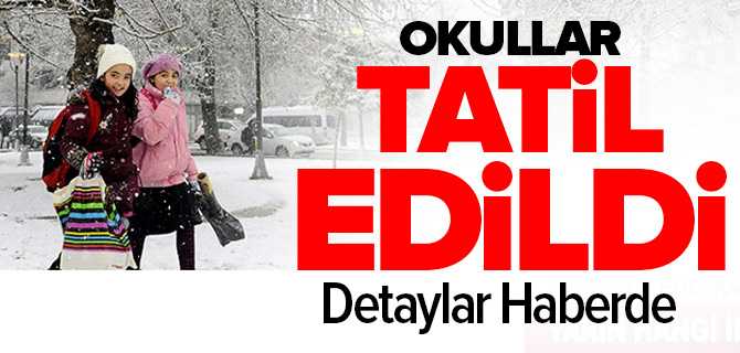 Okullara Kar Molası