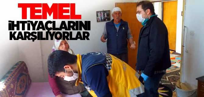 Çekerek Vefa Sosyal Destek Ekibi İhtiyaçları Karşılıyor