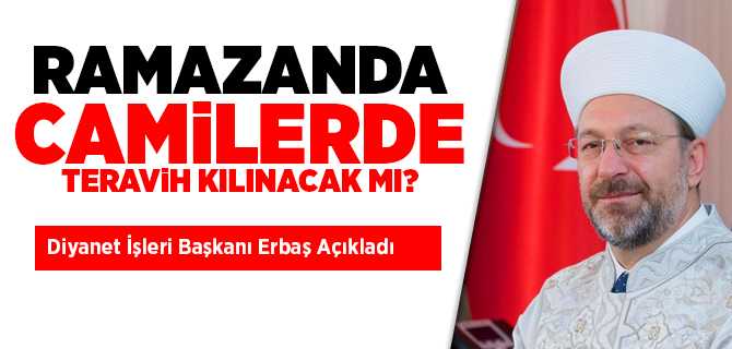 Ramazanda Camilerde Teravih Namazı Kılınacak Mı?