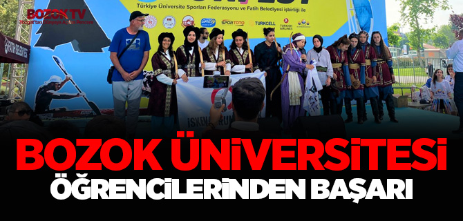Bozok Üniversitesi öğrencilerinden başarı