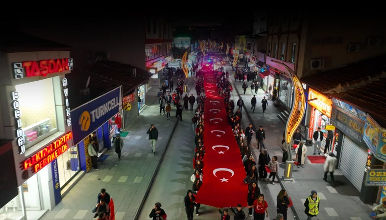 Sorgun'da Cumhuriyet coşkusu sokaklara taştı