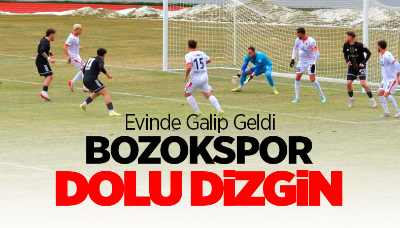 Bozokspor evinde dolu dizgin