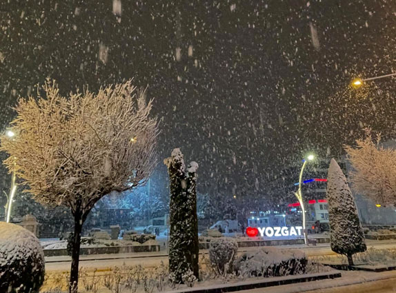 Kış güzeli Yozgat