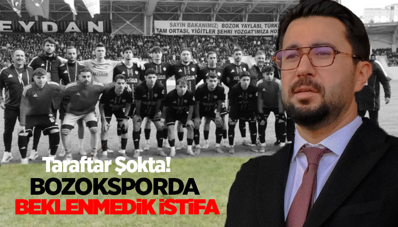 Bozokspor'da İstifa Depremi