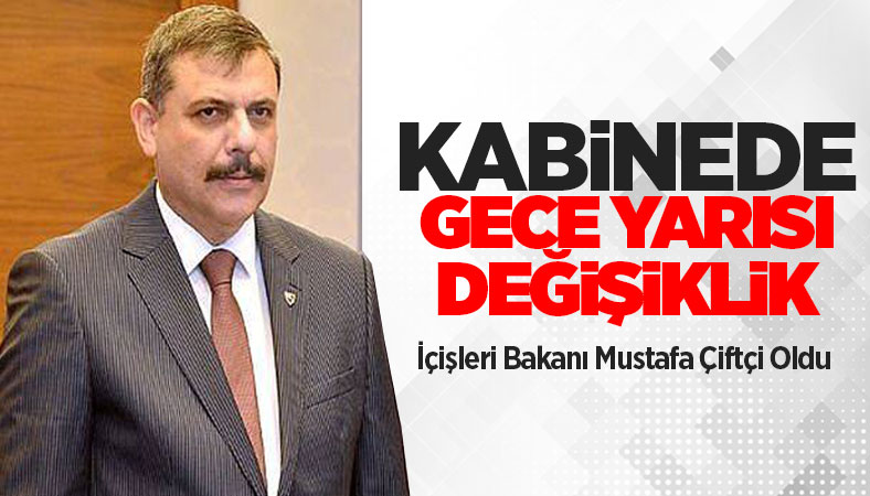 Yeni İçişleri Bakanı Erzurum Valisi Mustafa Çiftçi