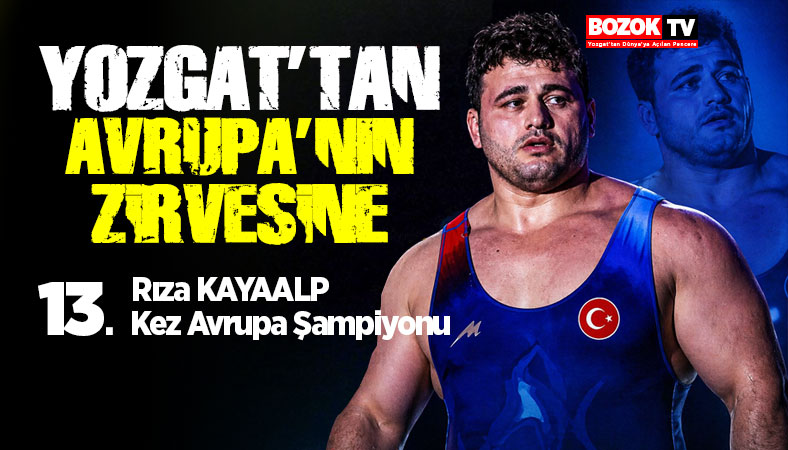 Rıza Kaytyaalp 13. kez Avrupa Şampiyonu