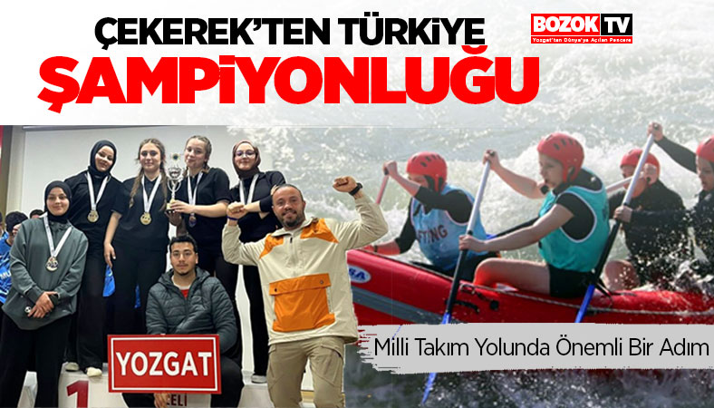 Çekerek'ten Türkiye şampiyonluğu