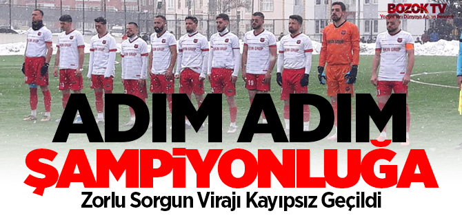 Yozgatspor zoru Sorgun virajını kayıpsız atlattı